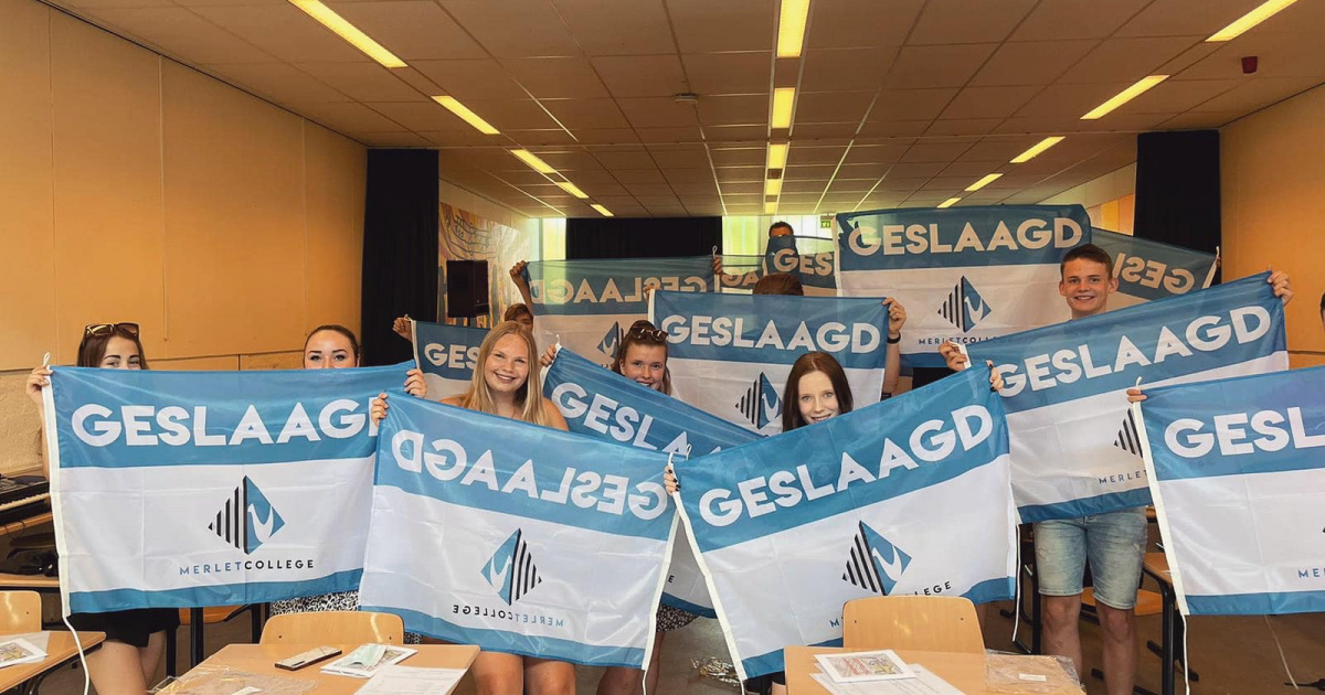 De Vlag Mag Uit, #Geslaagd!